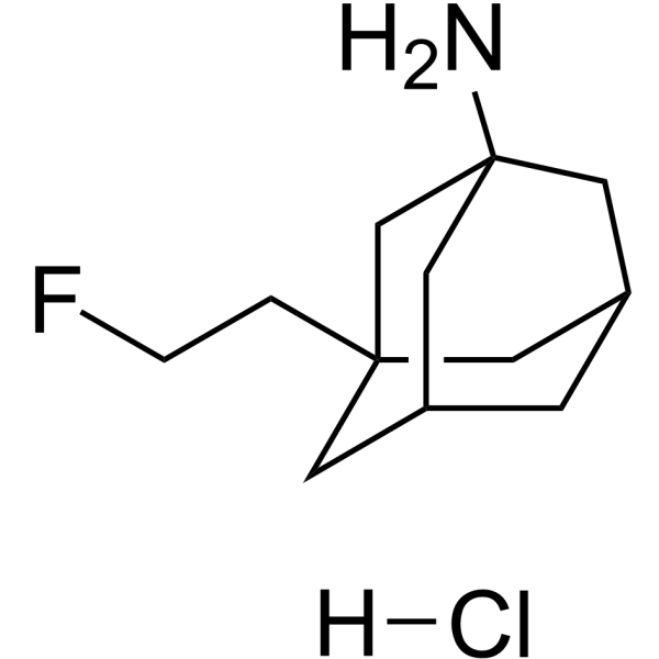 Fluoroethylnormemantine hydrochloride 1639210-25-5